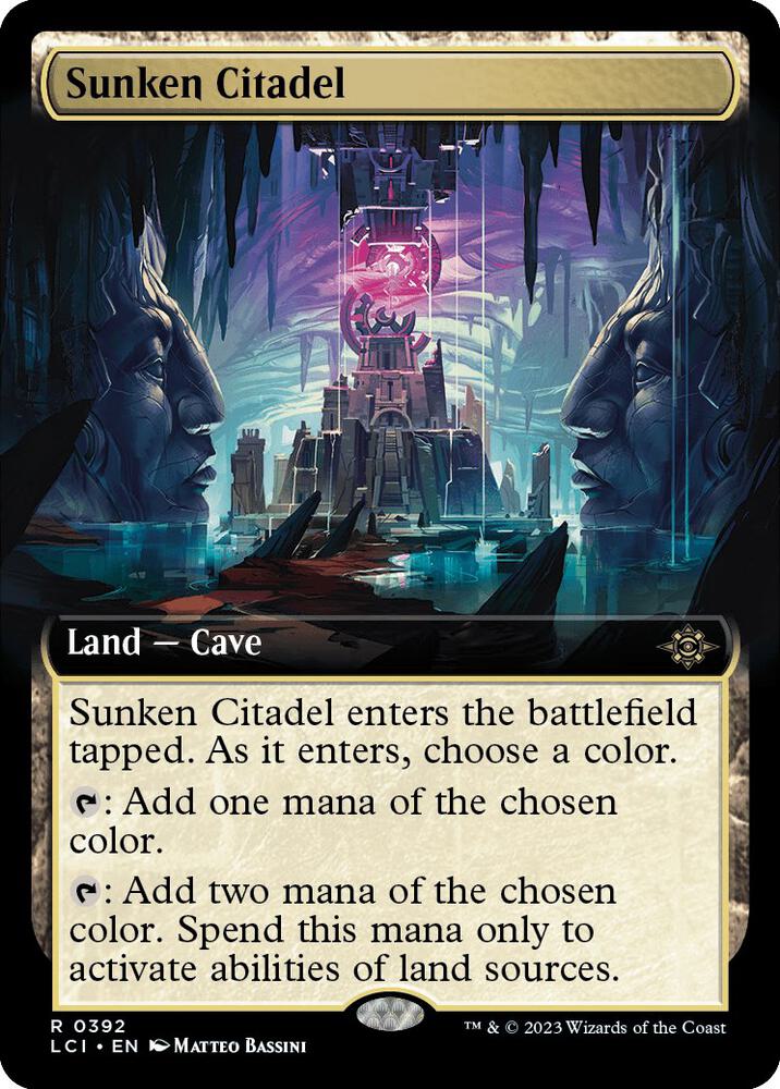 Sunken Citadel (Extended Art) card image