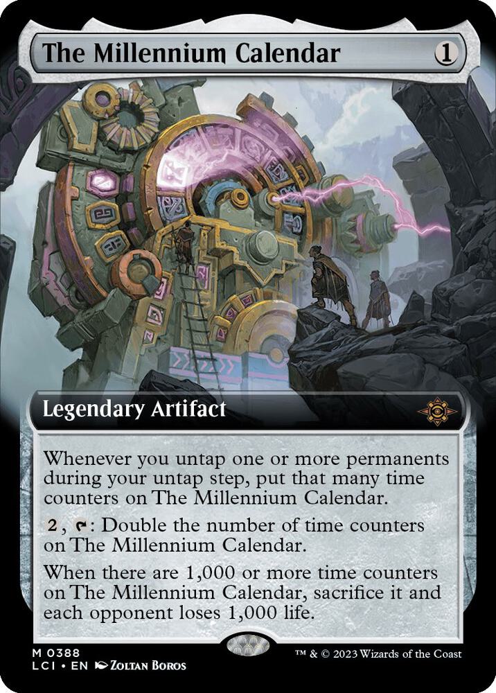 The Millennium Calendar (Extended Art) card image