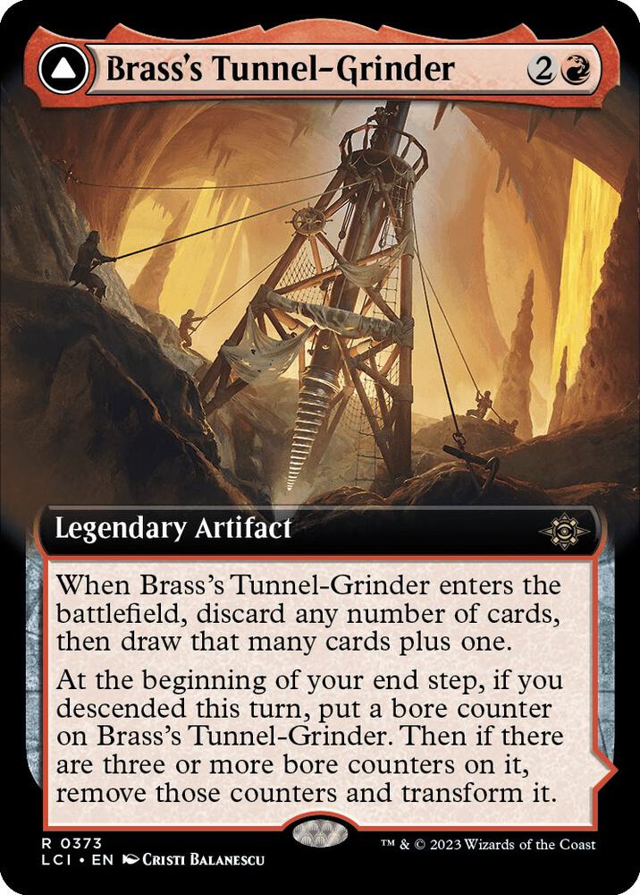 Brass's Tunnel-Grinder (Extended Art) card image