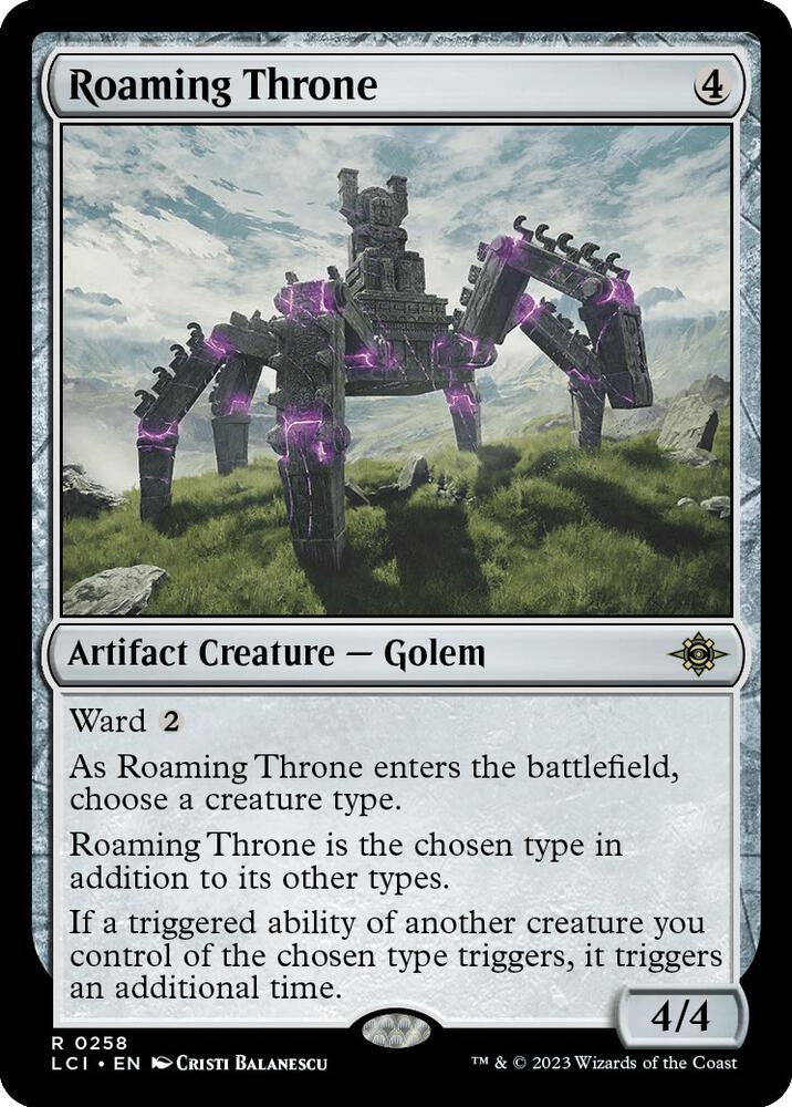Roaming Throne card image