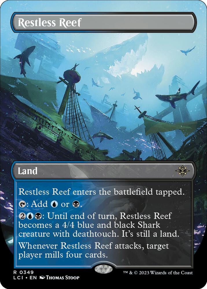 Restless Reef (Borderless) card image