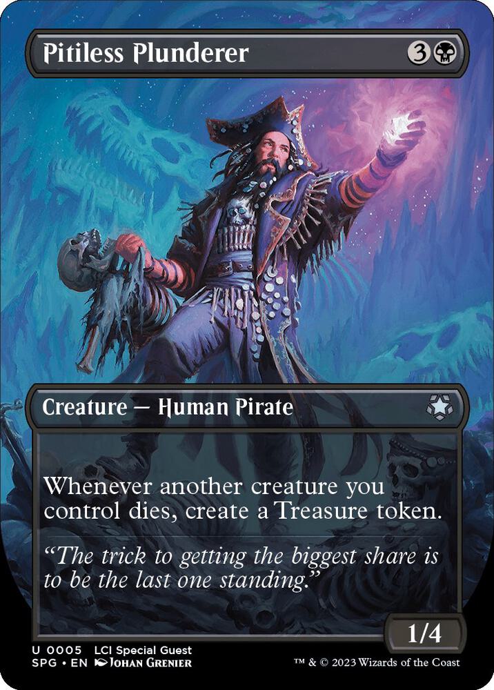 Pitiless Plunderer (Borderless) card image