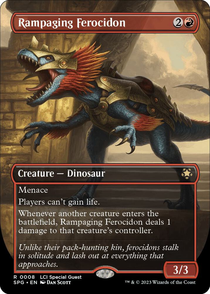 Rampaging Ferocidon (Borderless) card image