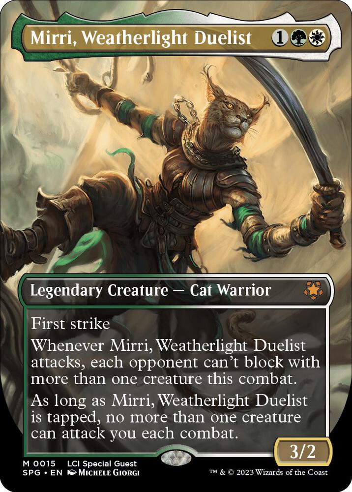 Mirri, Weatherlight Duelist (Borderless) card image
