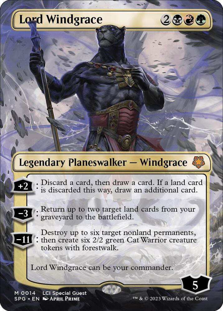 Lord Windgrace (Borderless) card image