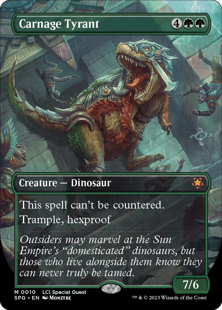 Carnage Tyrant (Borderless) card image
