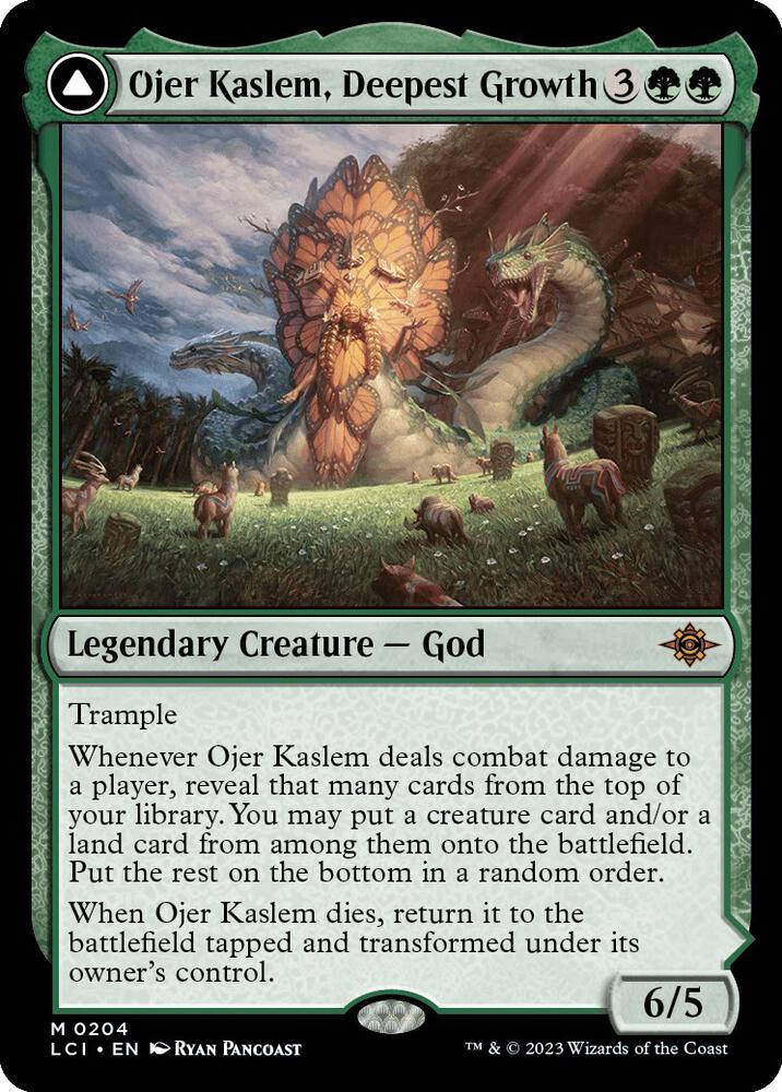 Ojer Kaslem, Deepest Growth card image