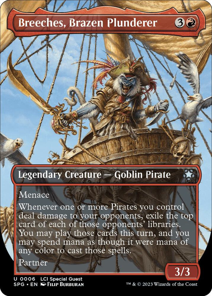 Breeches, Brazen Plunderer (Borderless) card image