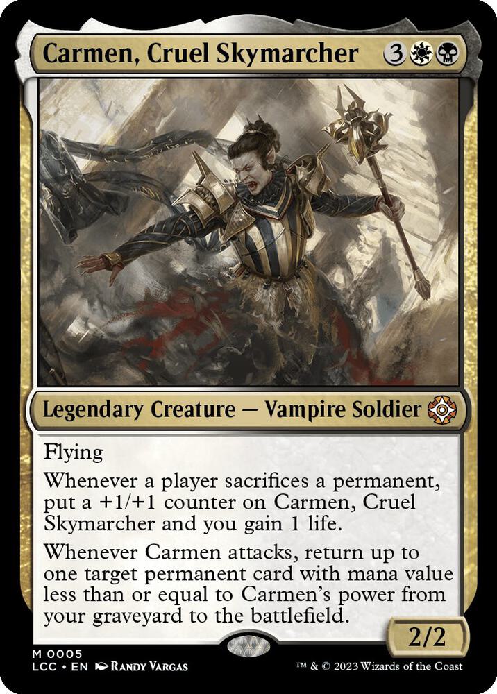 Carmen, Cruel Skymarcher card image