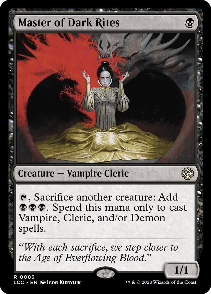 Master of Dark Rites card image