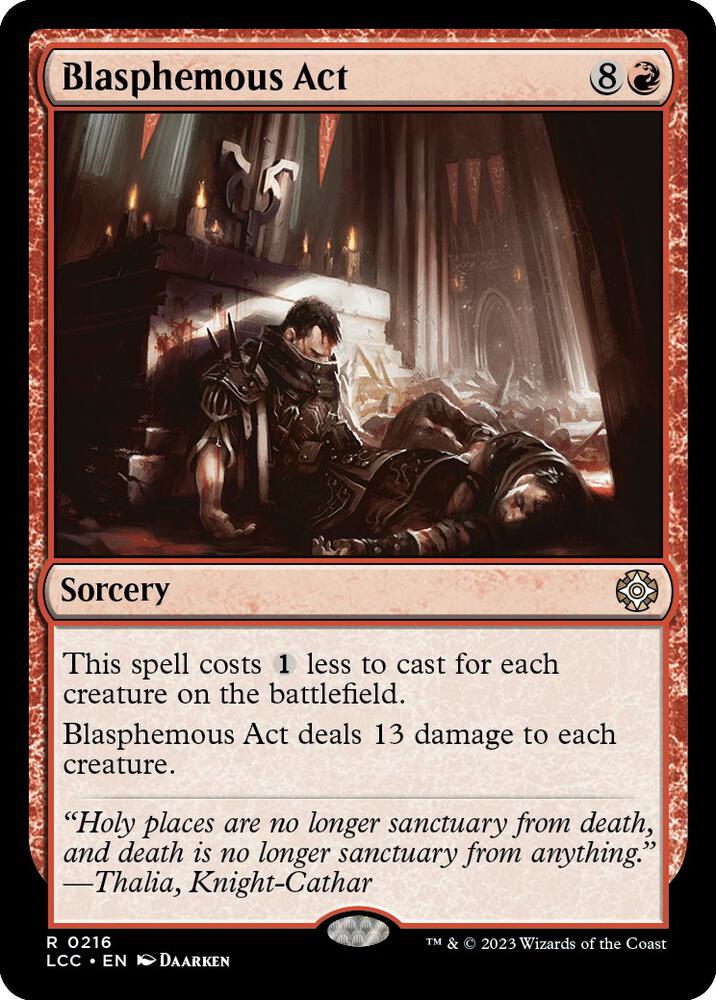 Blasphemous Act card image