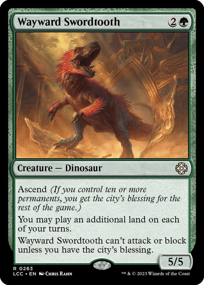 Wayward Swordtooth card image