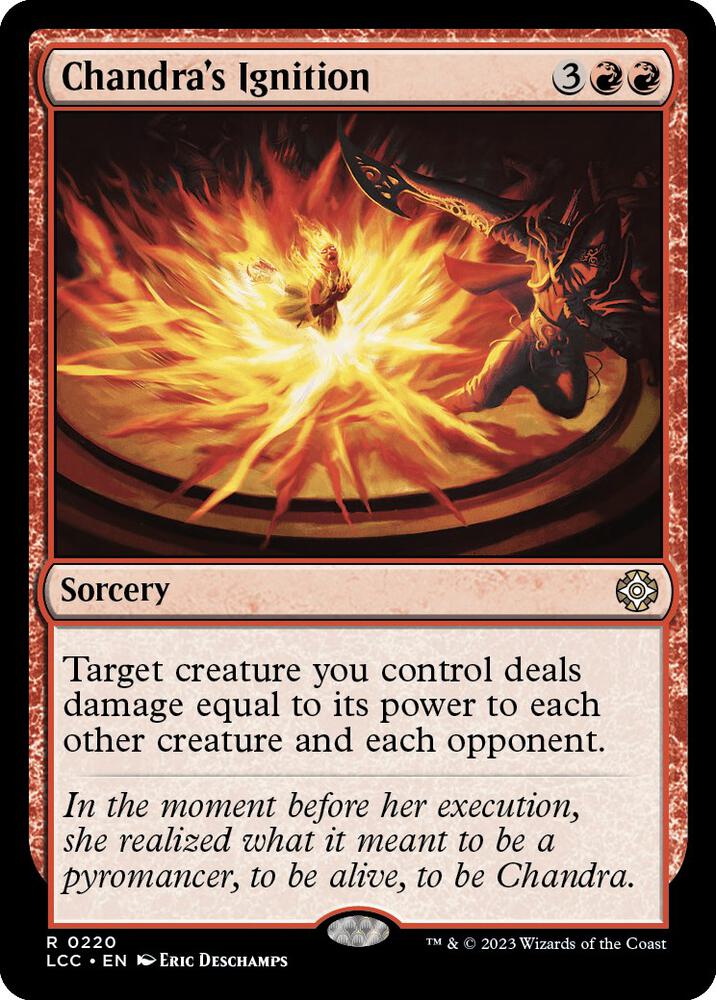 Chandra's Ignition card image