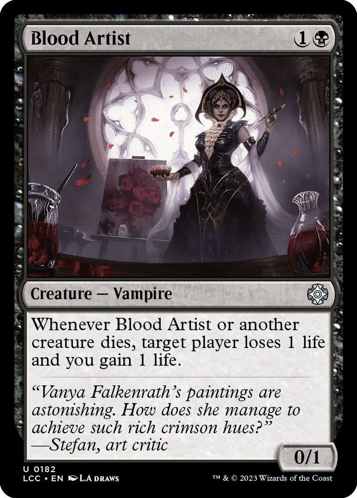 Blood Artist card image