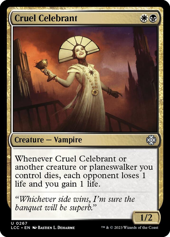 Cruel Celebrant card image