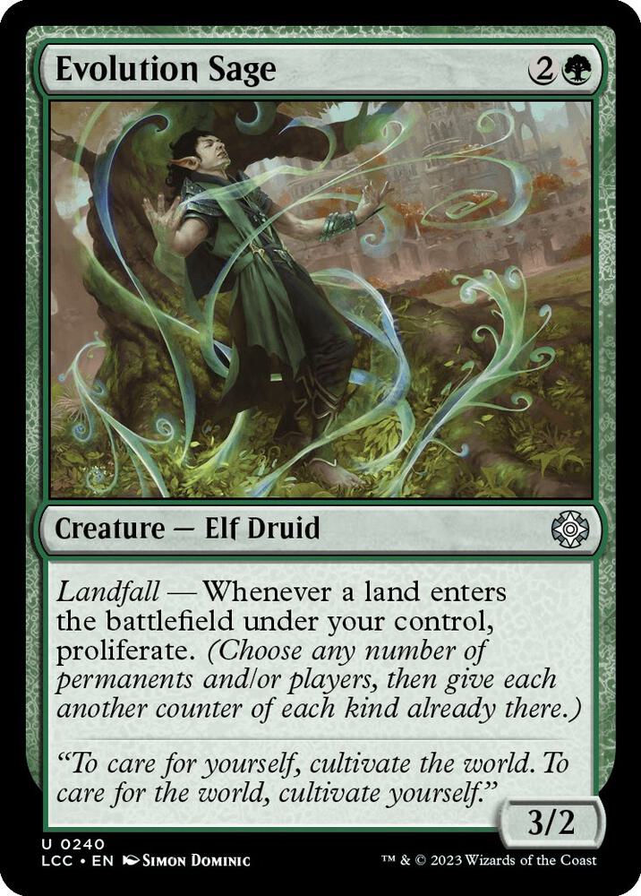 Evolution Sage card image