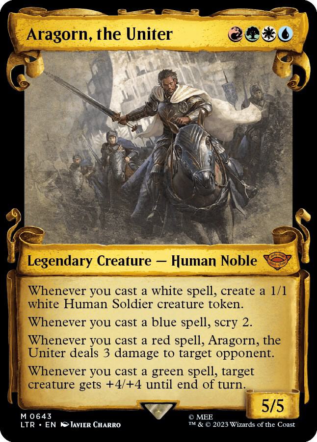 Aragorn, the Uniter (Showcase Scrolls) card image