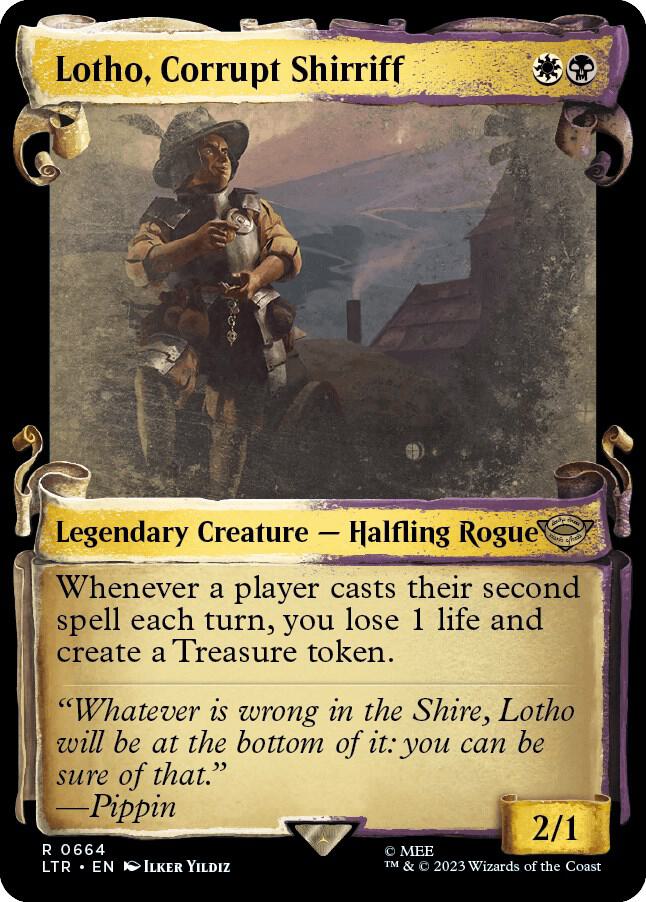Lotho, Corrupt Shirriff (Showcase Scrolls) card image