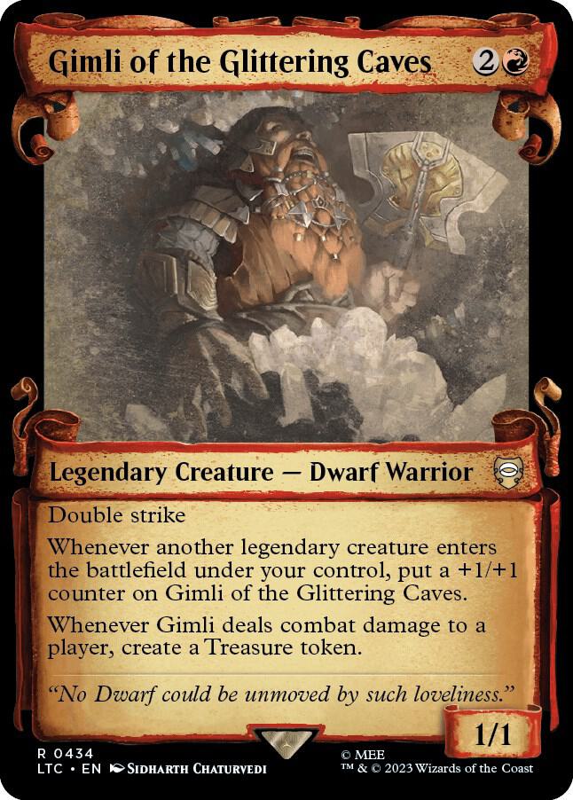 Gimli of the Glittering Caves (Showcase Scrolls) card image