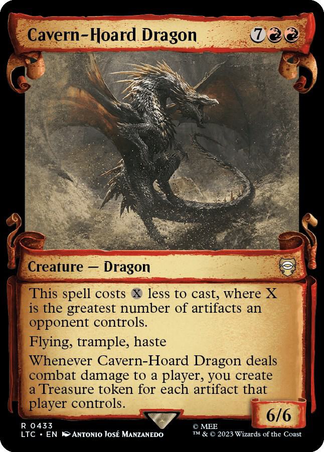 Cavern-Hoard Dragon (Showcase Scrolls) card image