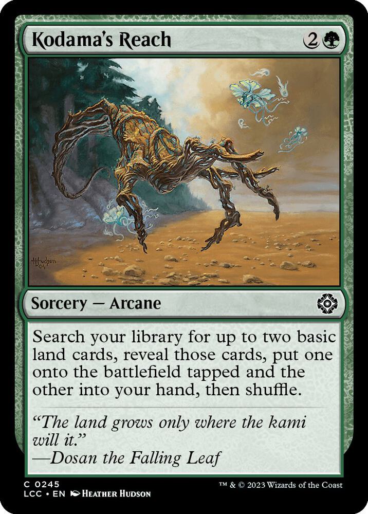 Kodama's Reach card image