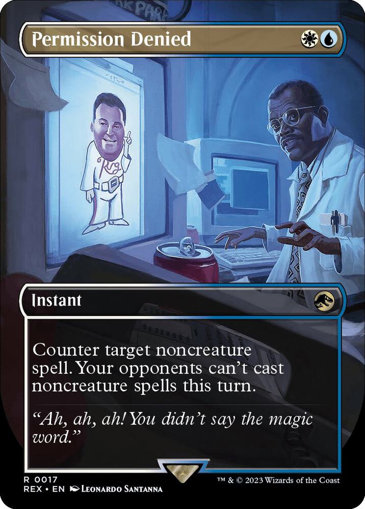 Permission Denied (Borderless) card image