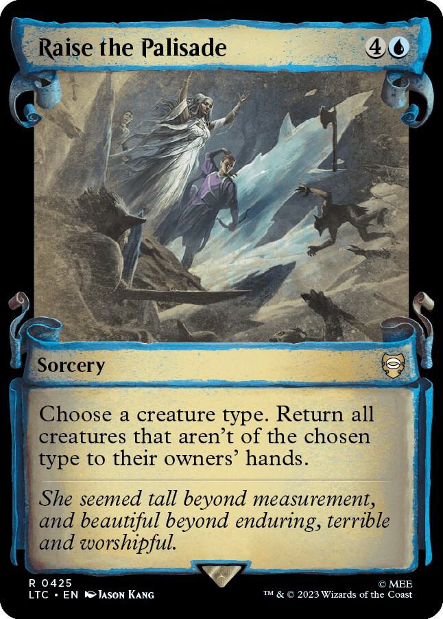 Raise the Palisade (Showcase Scrolls) card image