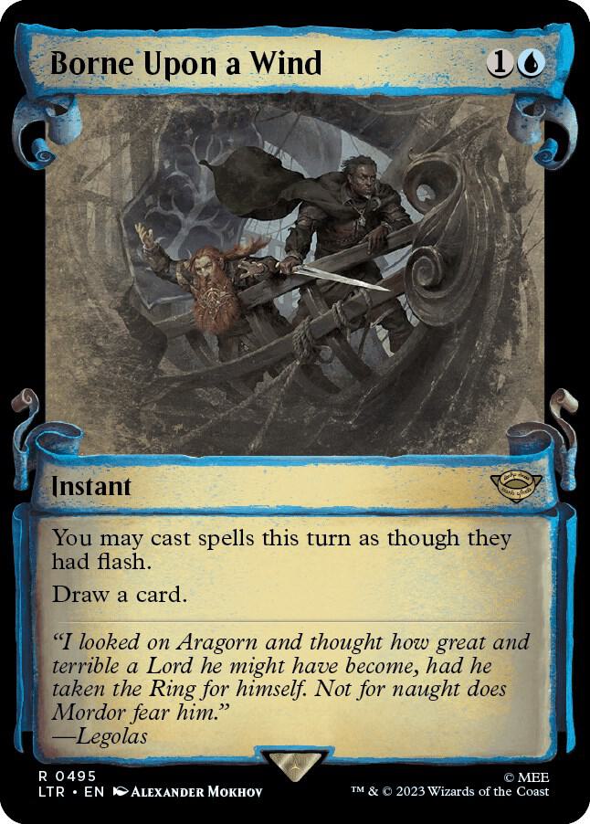 Borne Upon a Wind (Showcase Scrolls) card image
