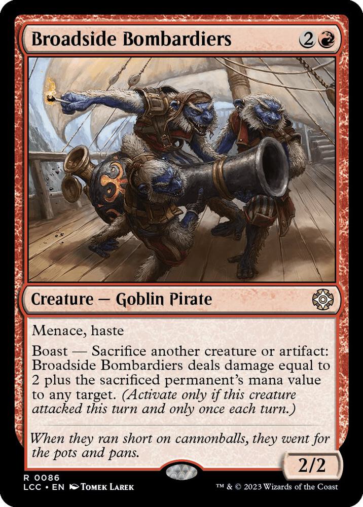 Broadside Bombardiers card image