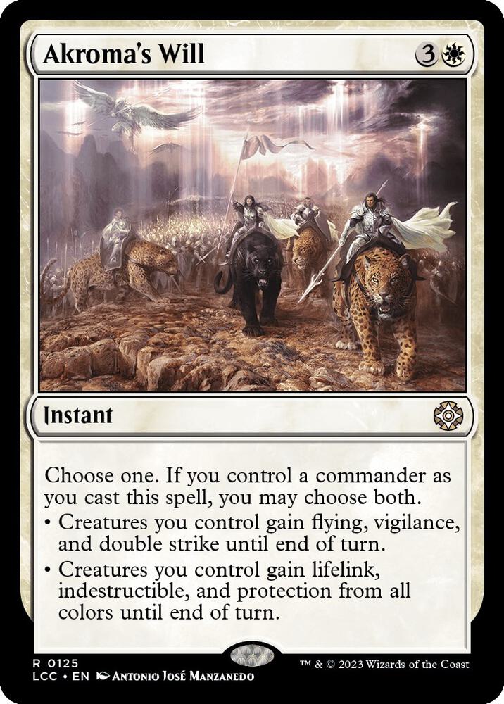 Akroma's Will card image