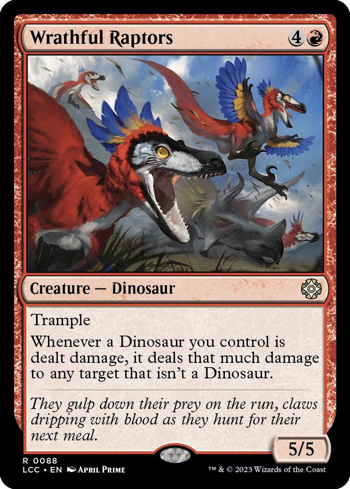 Wrathful Raptors card image