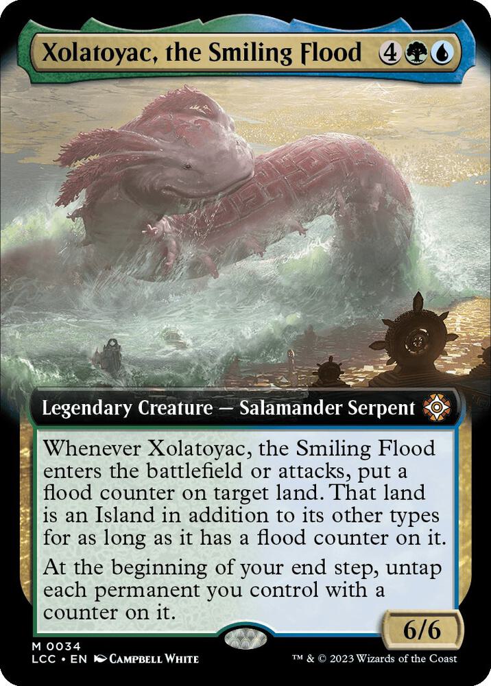 Xolatoyac, the Smiling Flood (Extended Art) card image