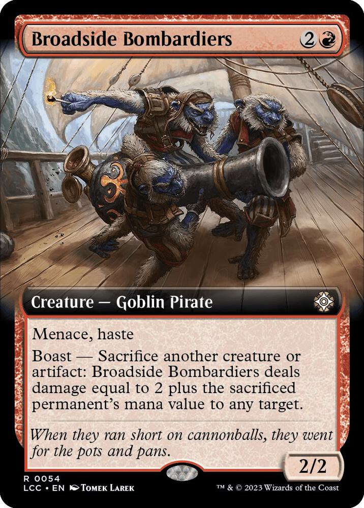 Broadside Bombardiers (Extended Art) card image