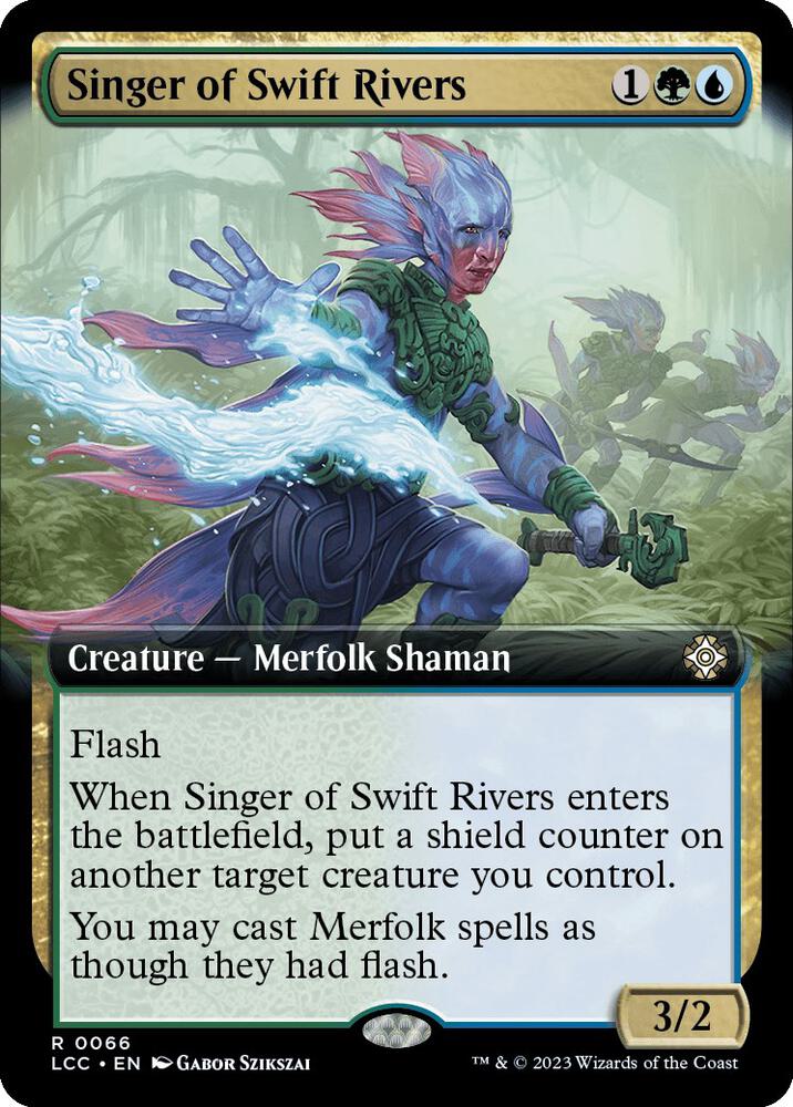 Singer of Swift Rivers (Extended Art) card image