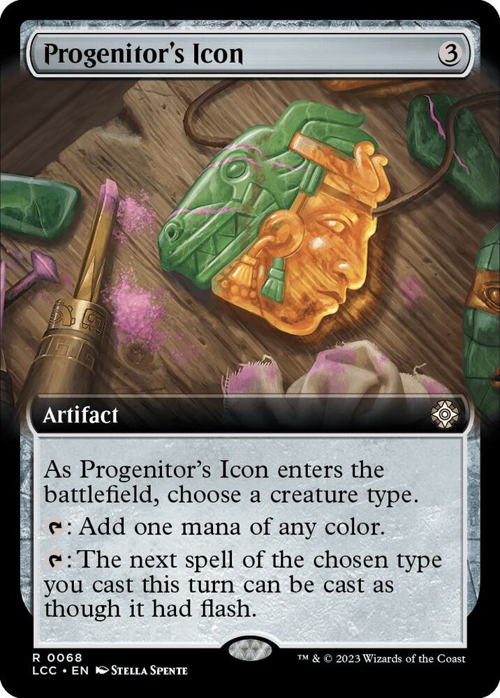 Progenitor's Icon (Extended Art) card image