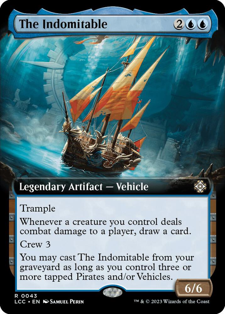 The Indomitable (Extended Art) card image