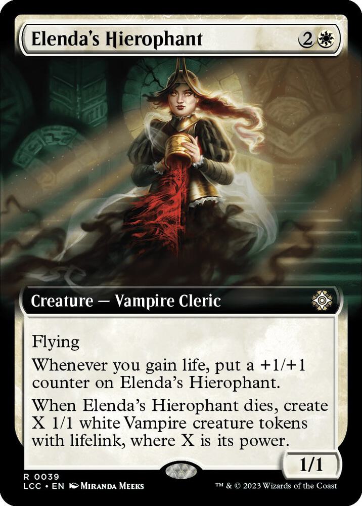Elenda's Hierophant (Extended Art) card image