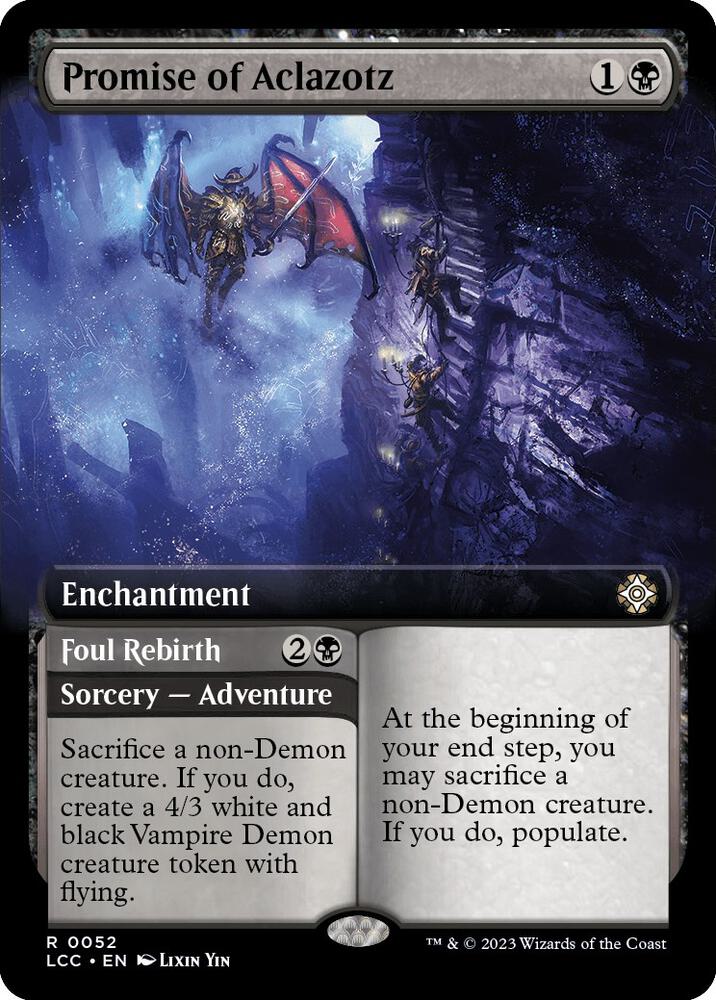 Promise of Aclazotz (Extended Art) card image