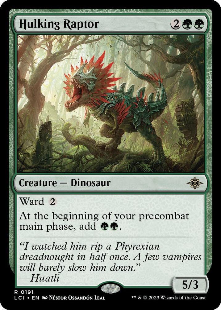 Hulking Raptor card image