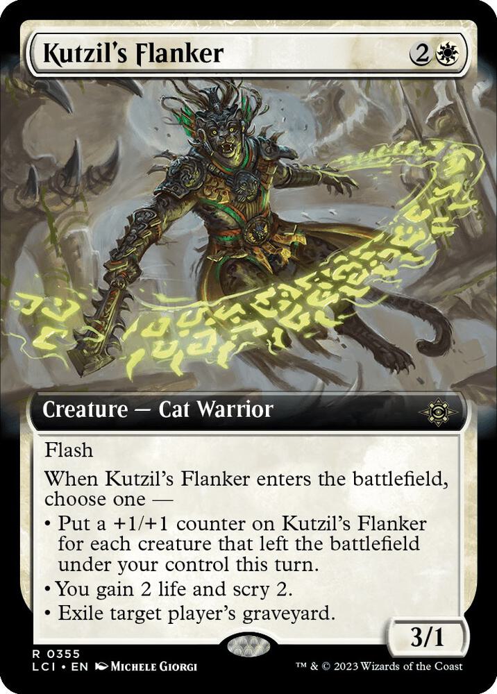 Kutzil's Flanker (Extended Art) card image