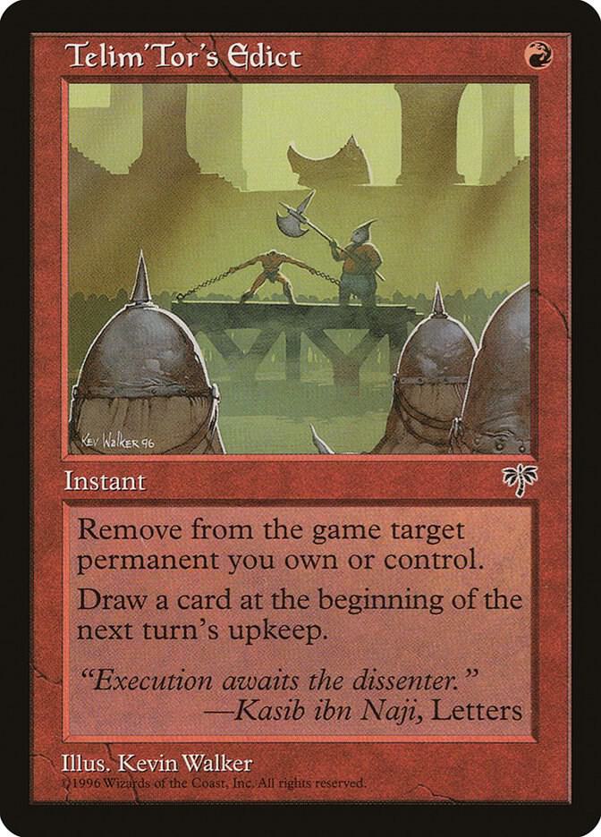 Telim'Tor's Edict card image