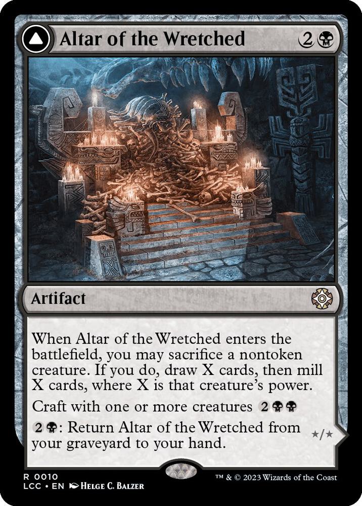 Altar of the Wretched card image