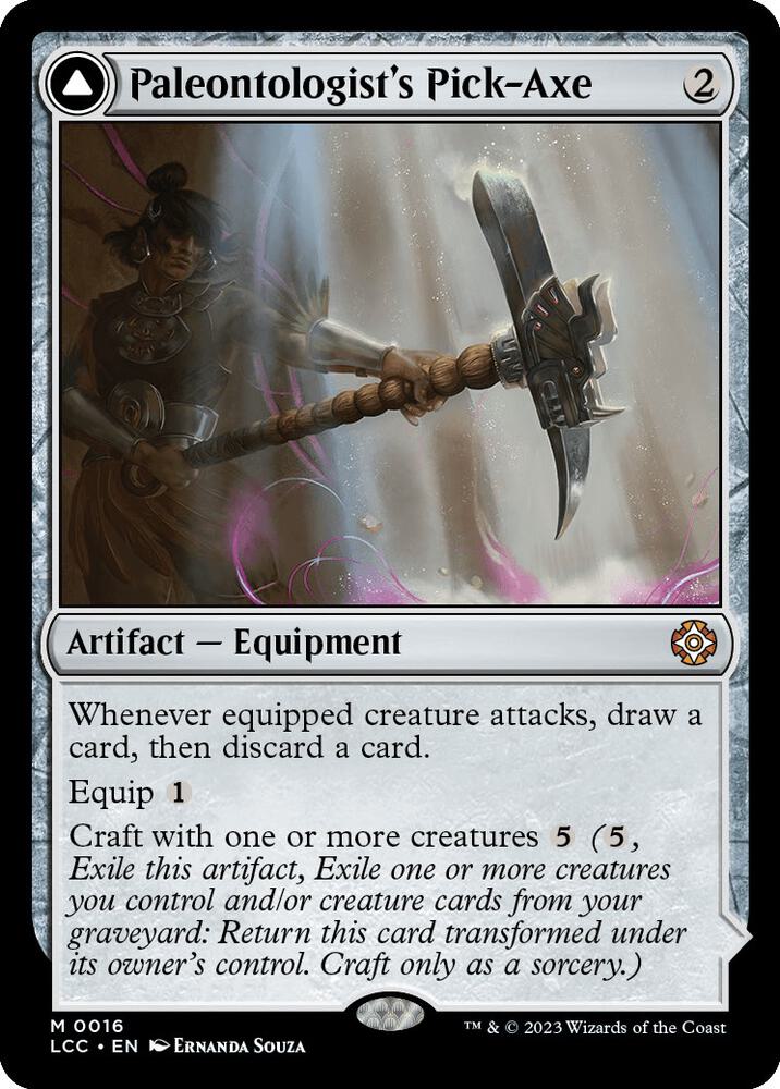 Paleontologist's Pick-Axe card image