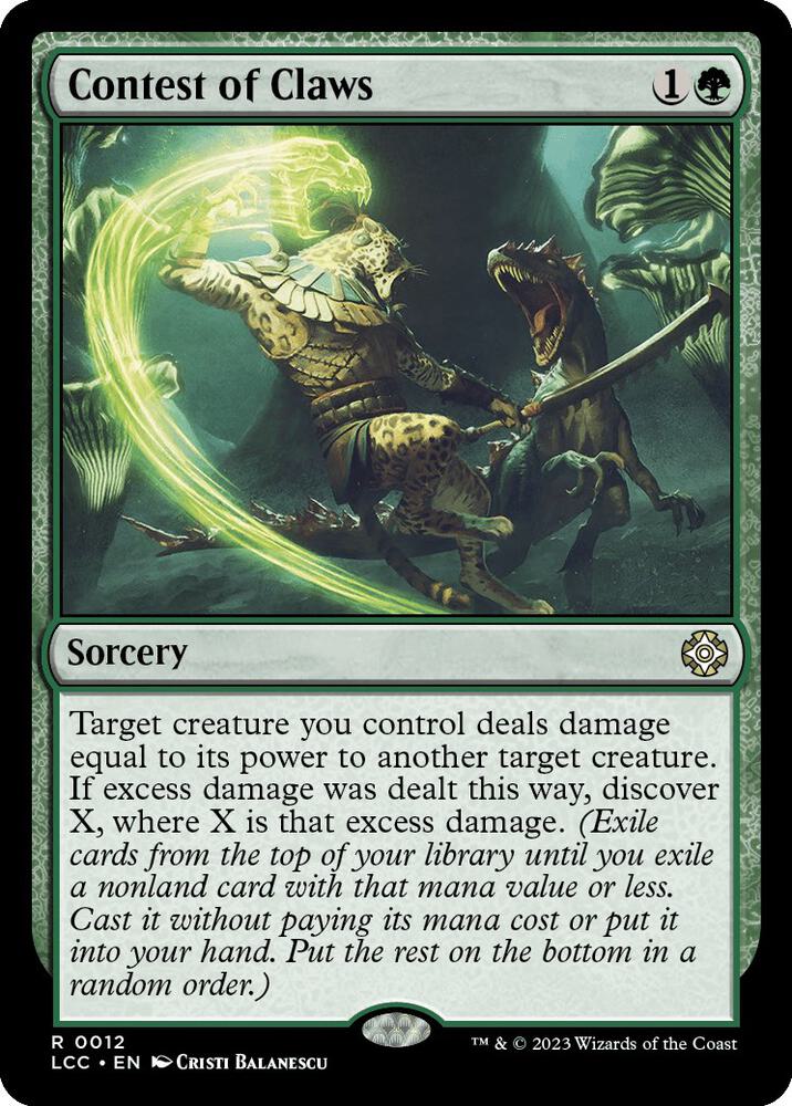 Contest of Claws card image