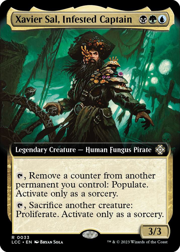 Xavier Sal, Infested Captain (Extended Art) card image