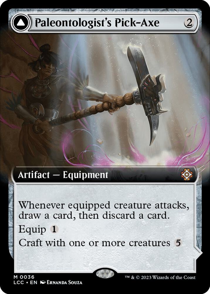 Paleontologist's Pick-Axe (Extended Art) card image