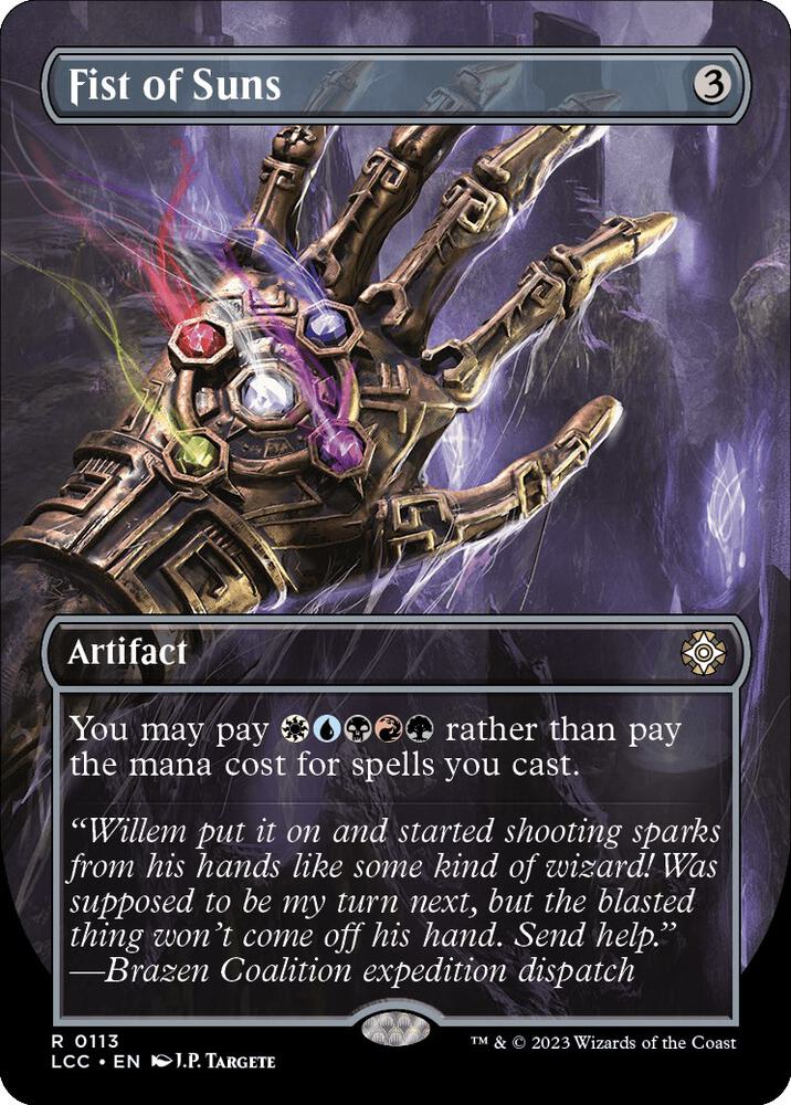 Fist of Suns (Borderless) card image