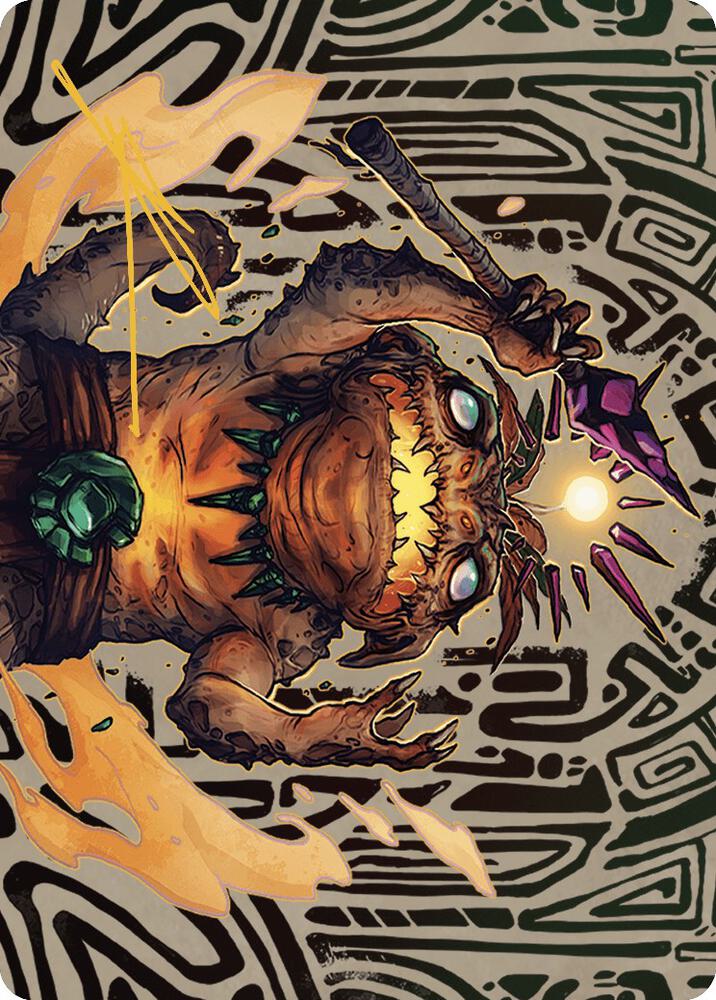 Zoyowa Lava-Tongue Art Card (Gold-Stamped Signature) card image