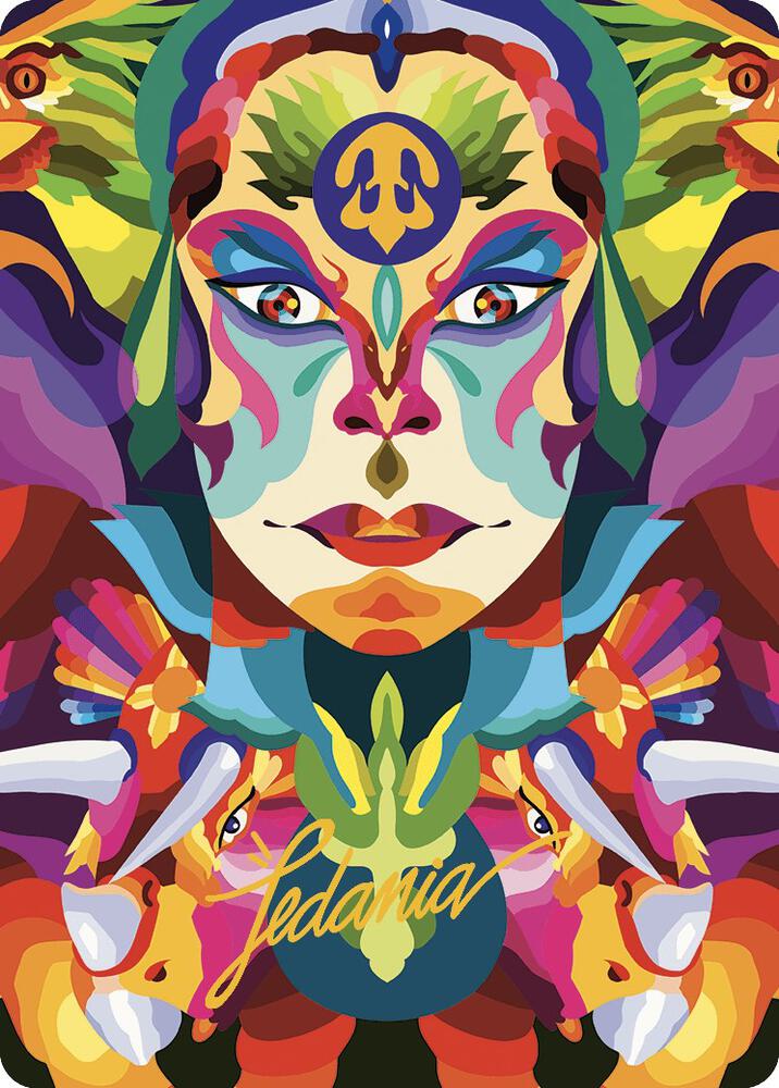 Roar of the Fifth People Art Card (Gold-Stamped Signature) card image