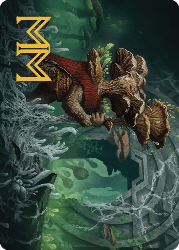 Tendril of the Mycotyrant Art Card (Gold-Stamped Signature) card image